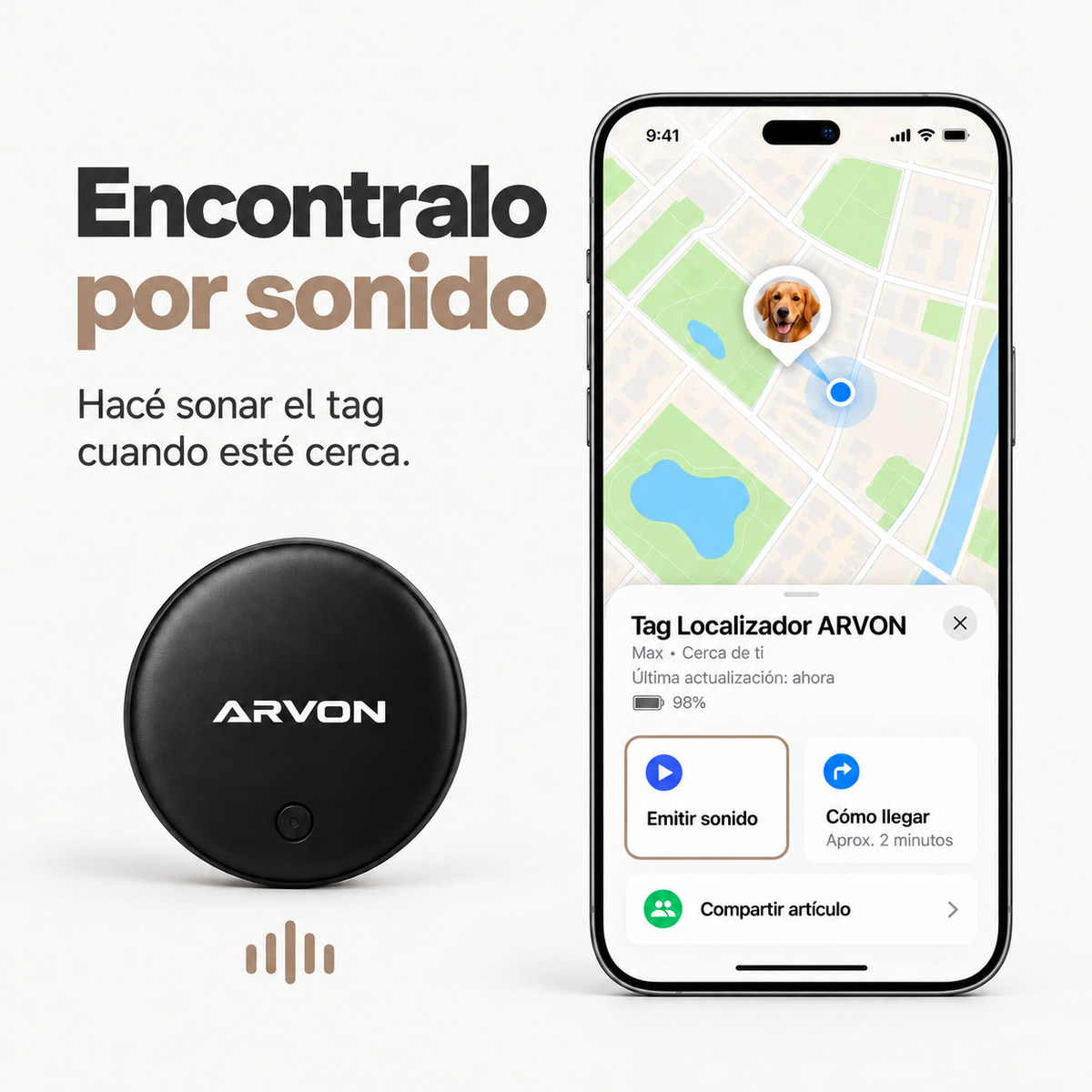 Tag Localizador  – Compatible con iOS y Android